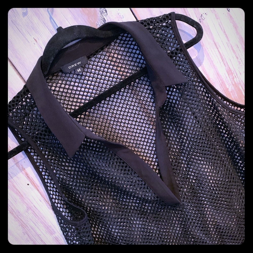 Drew Netted Top - unique!